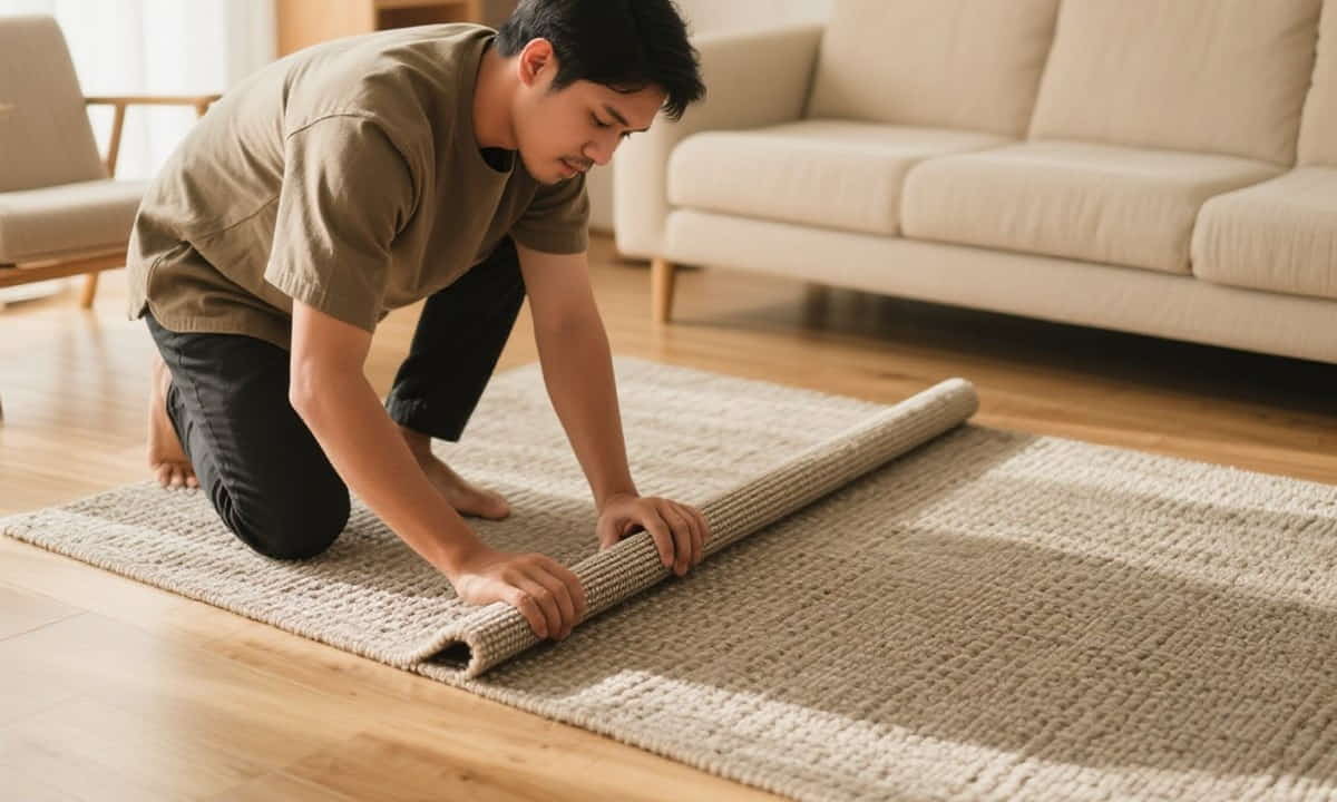 Jasa Pemasangan Karpet Ruang Tamu 1