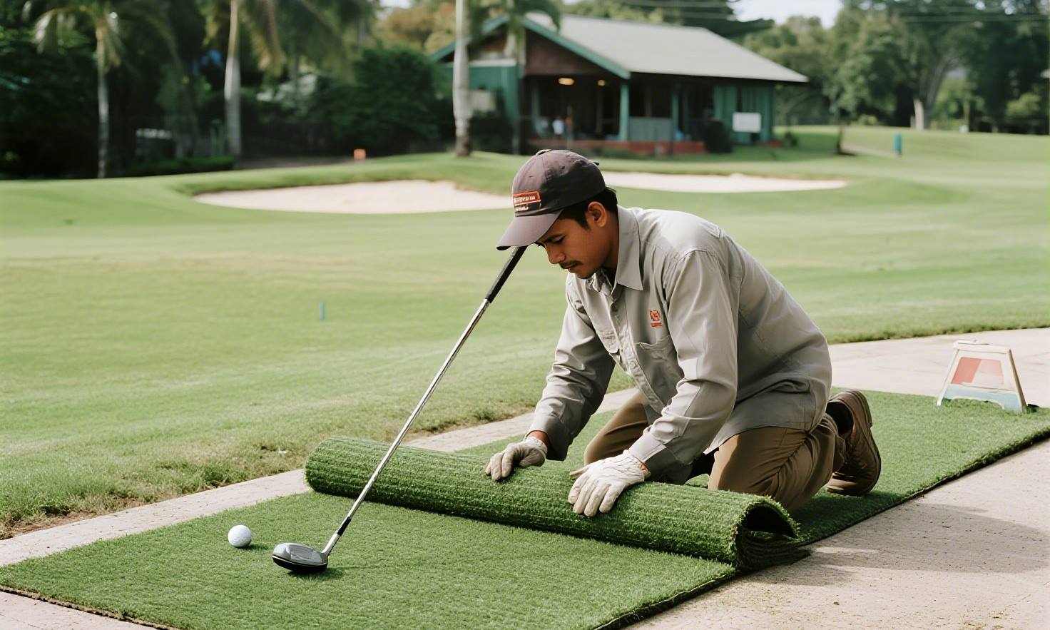 jual pasang karpet golf murah 1