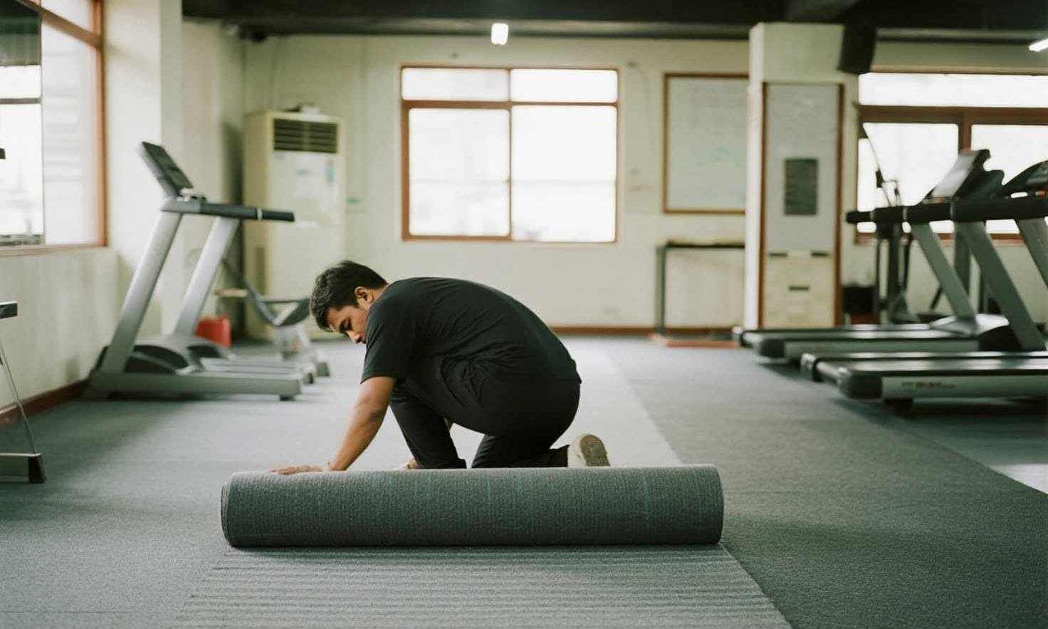 jual pasang karpet gym fitness murah 5