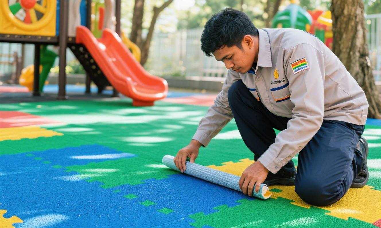 jual pasang karpet playground anak murah 3