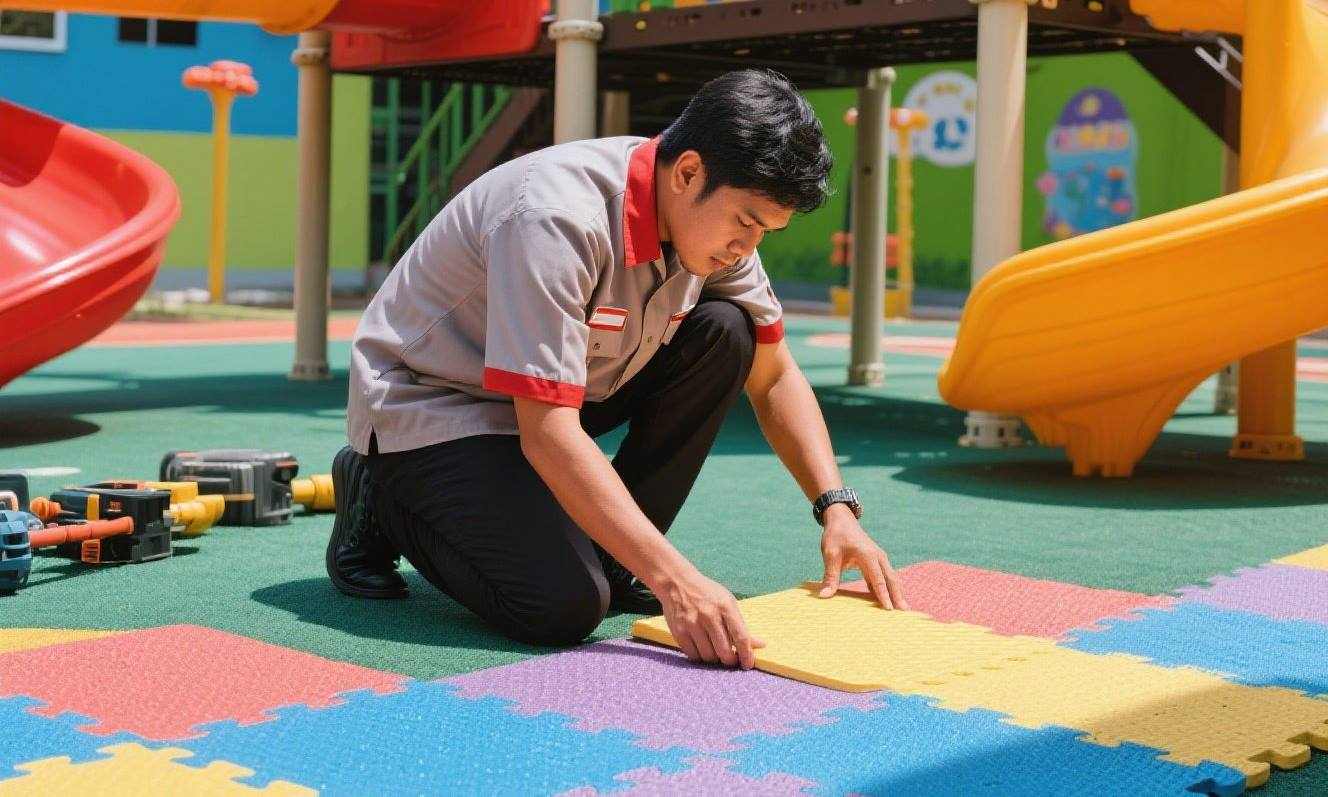 jual pasang karpet playground anak murah 6