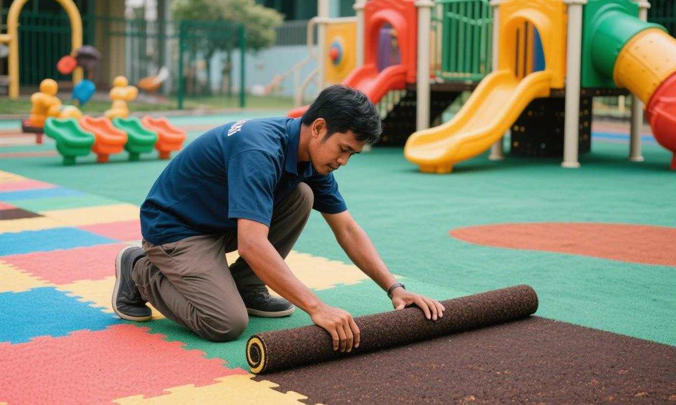 jual pasang karpet playground anak murah 8