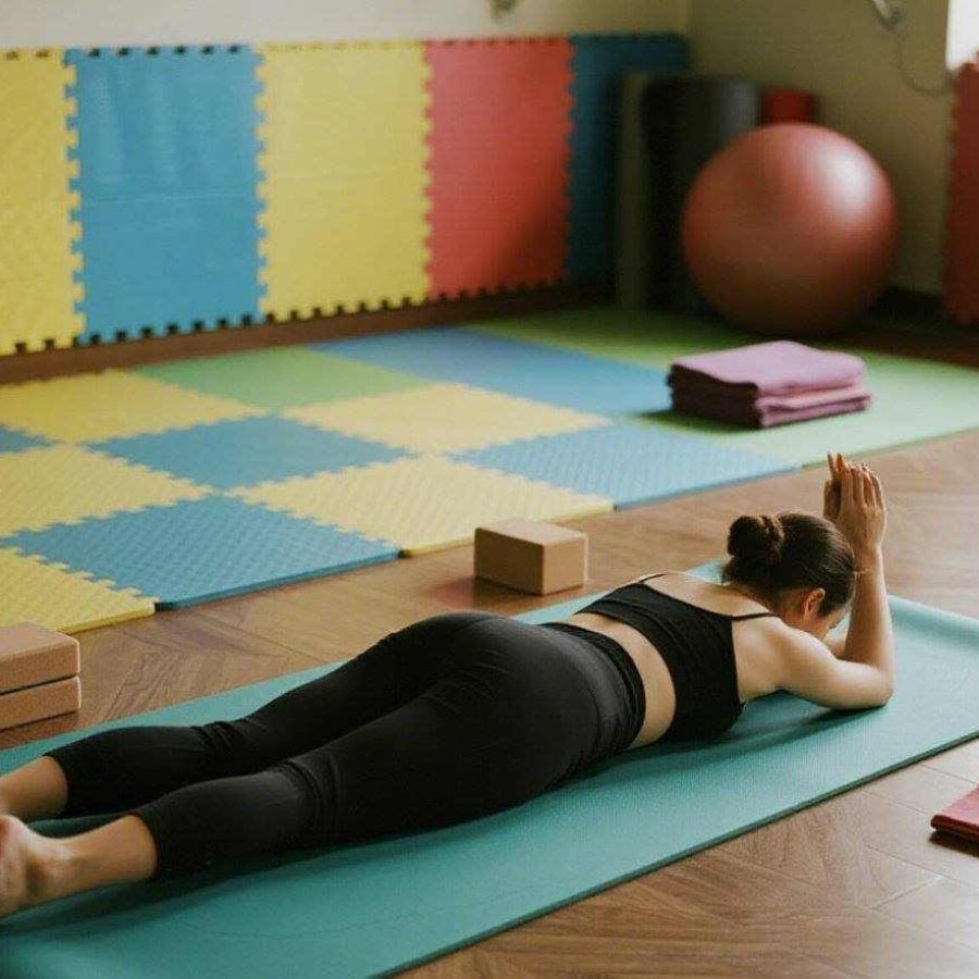 jual pasang karpet yoga dan senam murah 3